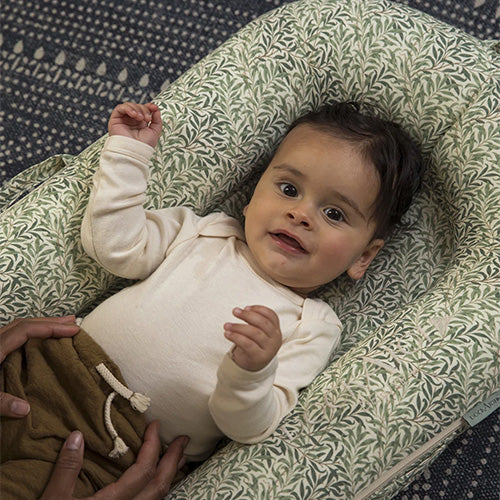 DockATot Deluxe+ Babynest, Willow Boughs (William Morris)