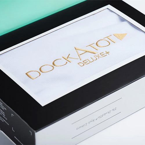 DockATot-Överdrag till Babynest Deluxe+, Pristine White-reirei