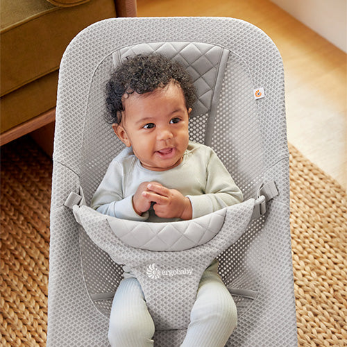 Ergobaby Evolve 3-in-1 bouncer Mesh, Light Gray