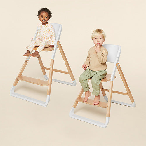 Ergobaby Evolve 2-i-1 matstol med babysett, Natur