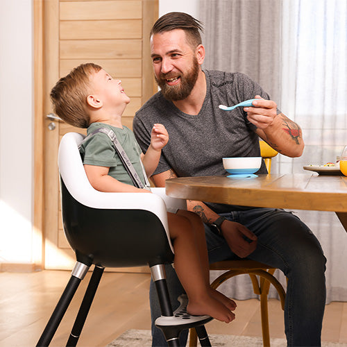 Bumbo Spisestuestol/Børnestol, Sort