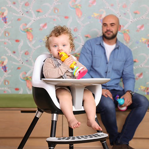 Bumbo High Chair/Child's Chair, Gray