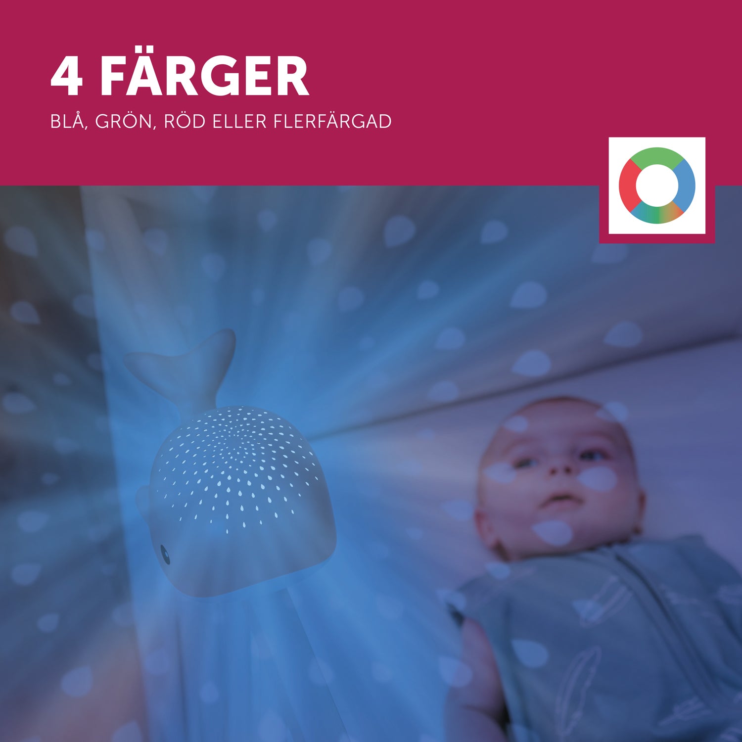 Zazu Projektor Wally Grön