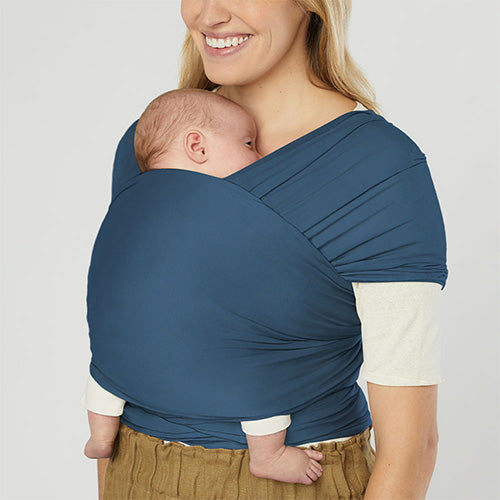 Ergobaby Aura Bæresjal Trikot, Blå