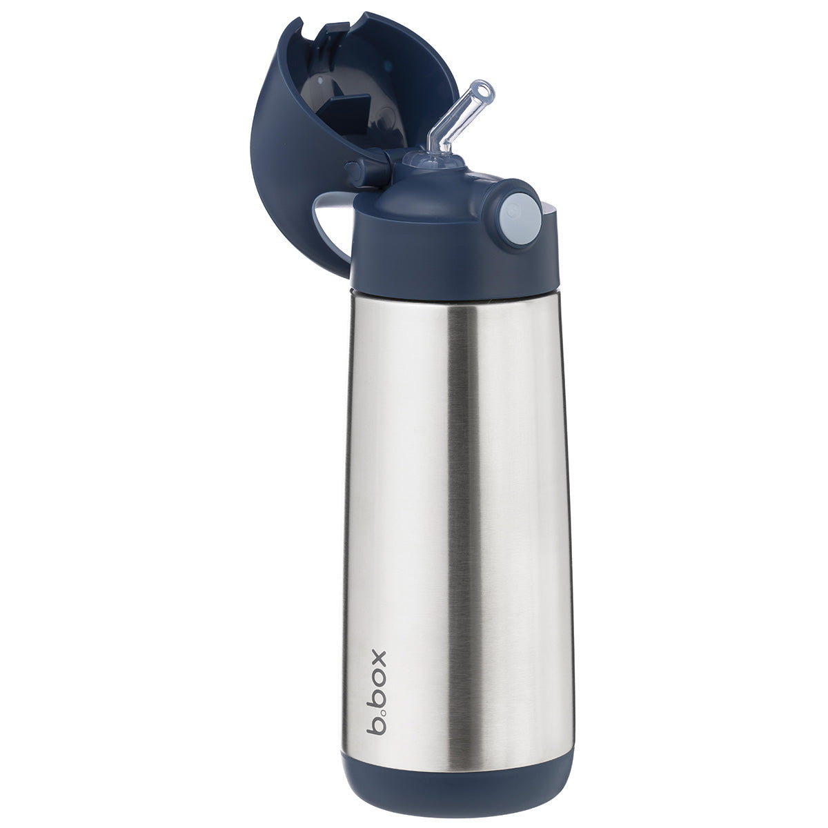 b.box Isoleret Sugerørsflaske 500ml, Blå