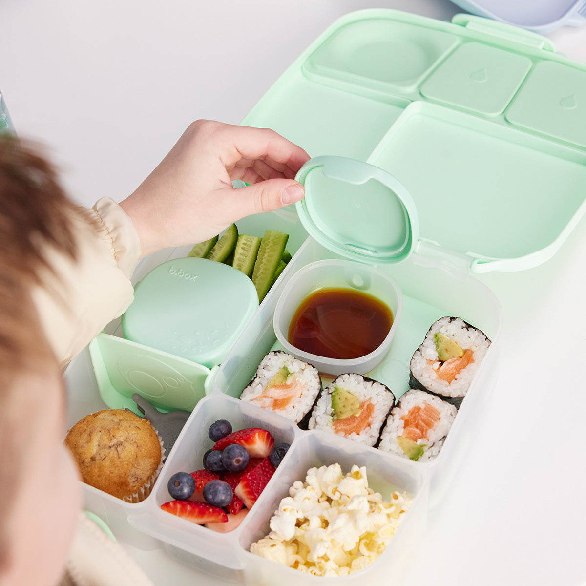 b.box Lunchbox, Grøn