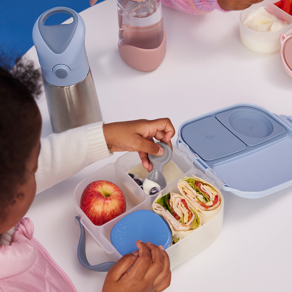 b.box Mini Lunchbox, Blå