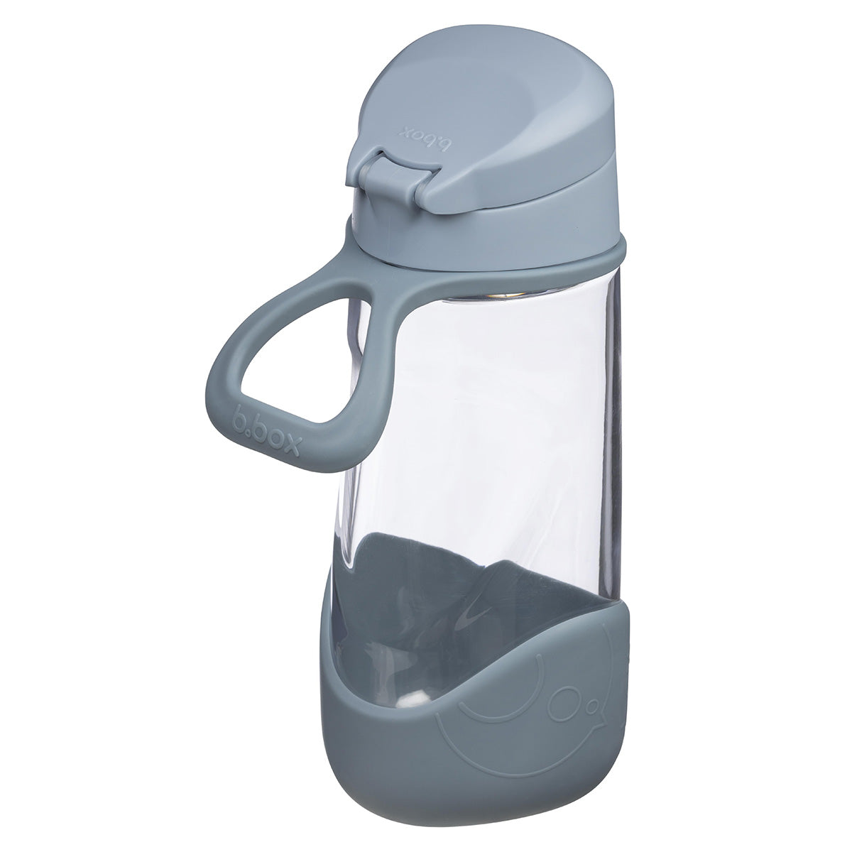 b.box Vattenflaska med pip 450ml, Blå