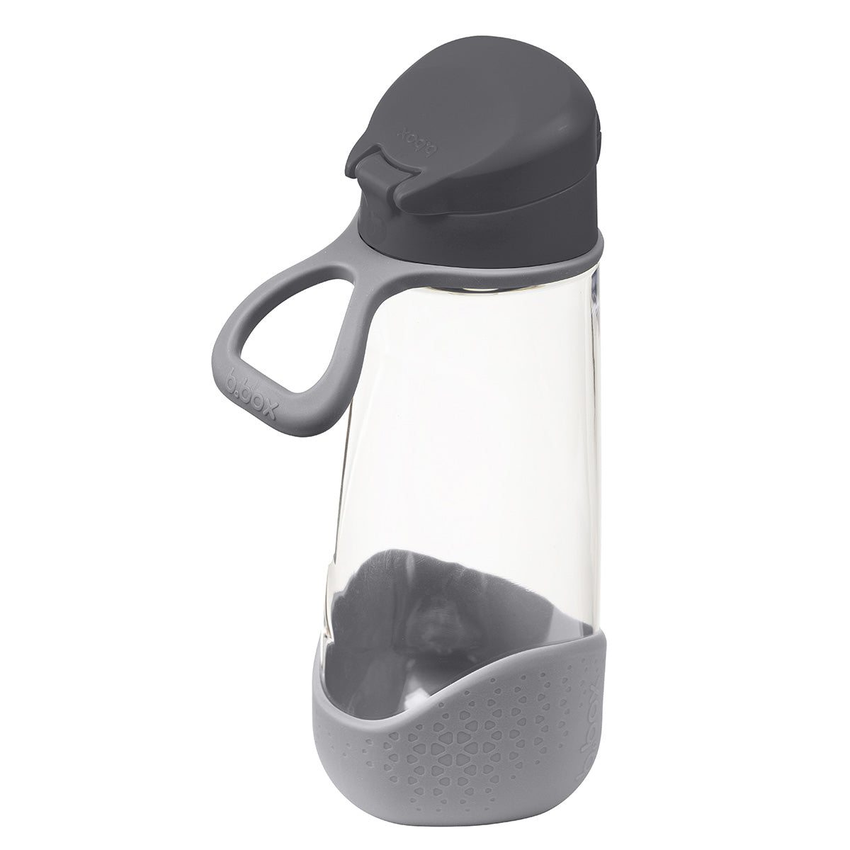 b.box Vattenflaska med pip 600ml, Grå