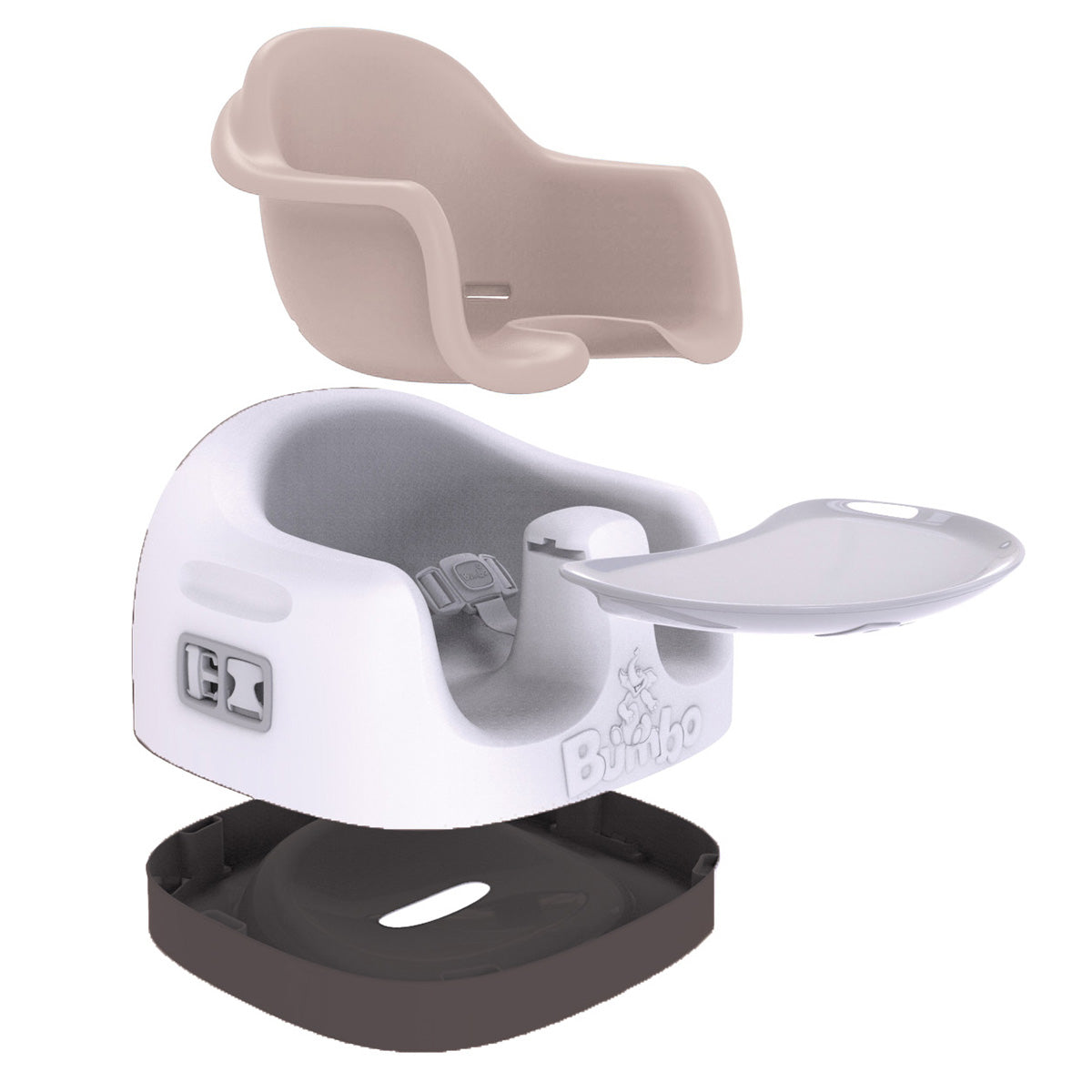 Bumbo Multi-seat with tray, Old Pink