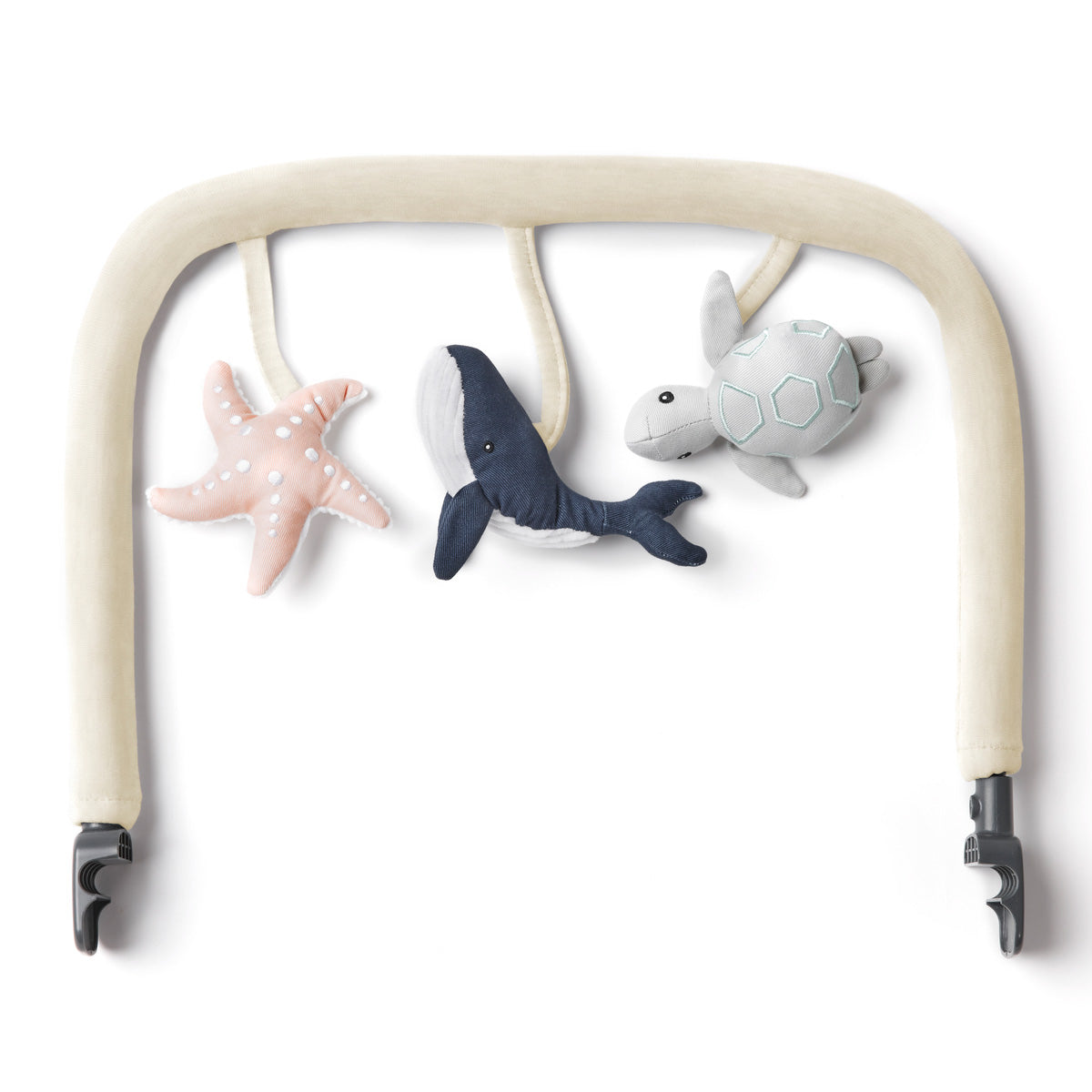 Ergobaby Evolve 3-i-1 vippestol Cream med lekebue, Cream (spara 599 kr)