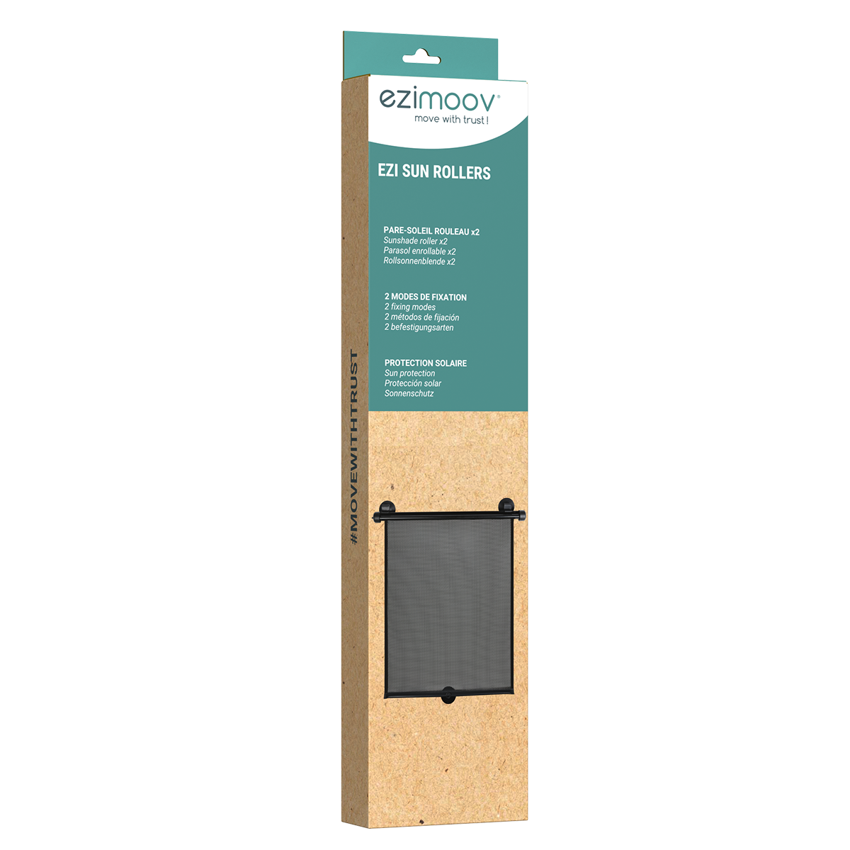 Ezimoov Solskydd 2-pack