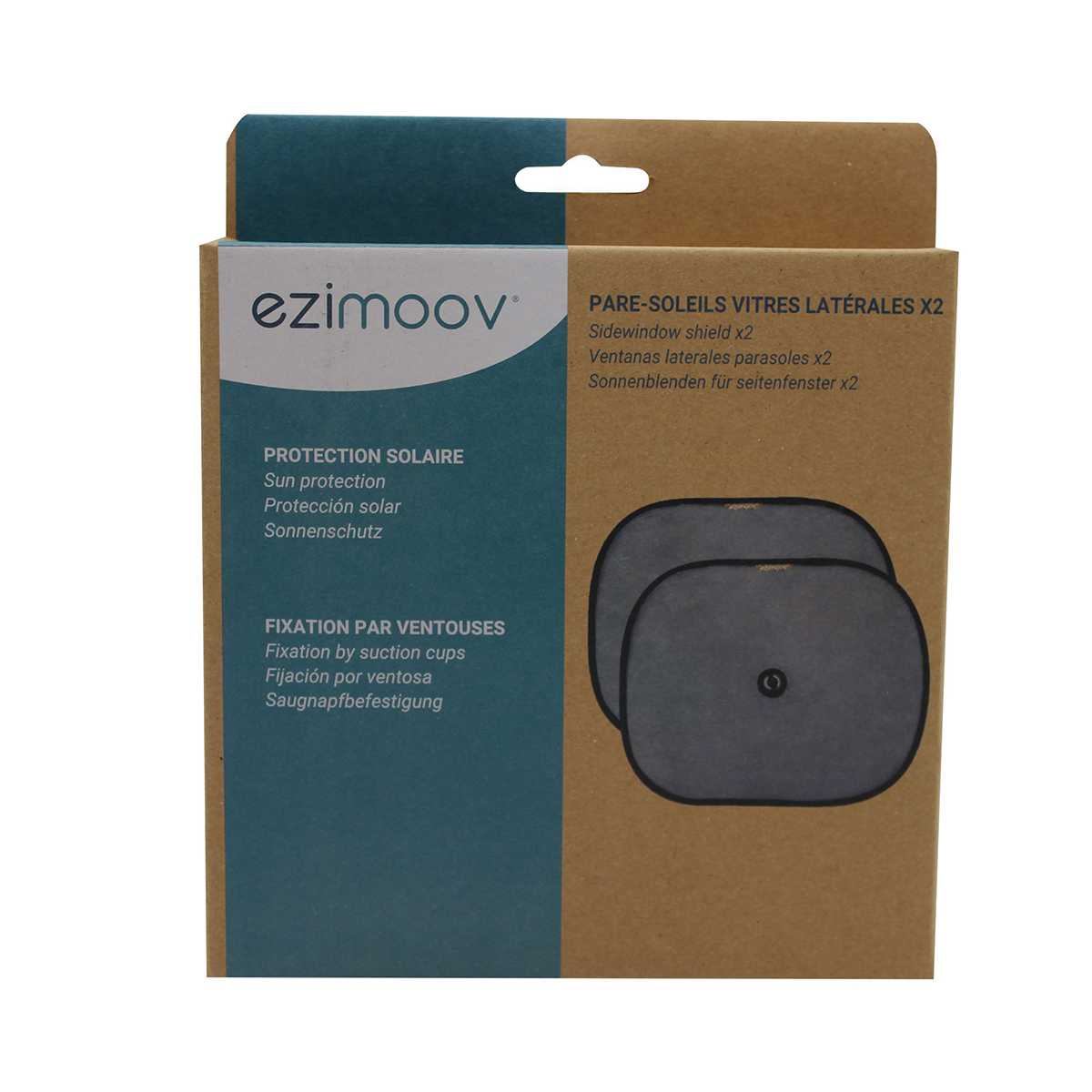 Ezimoov Solskydd 2-pack
