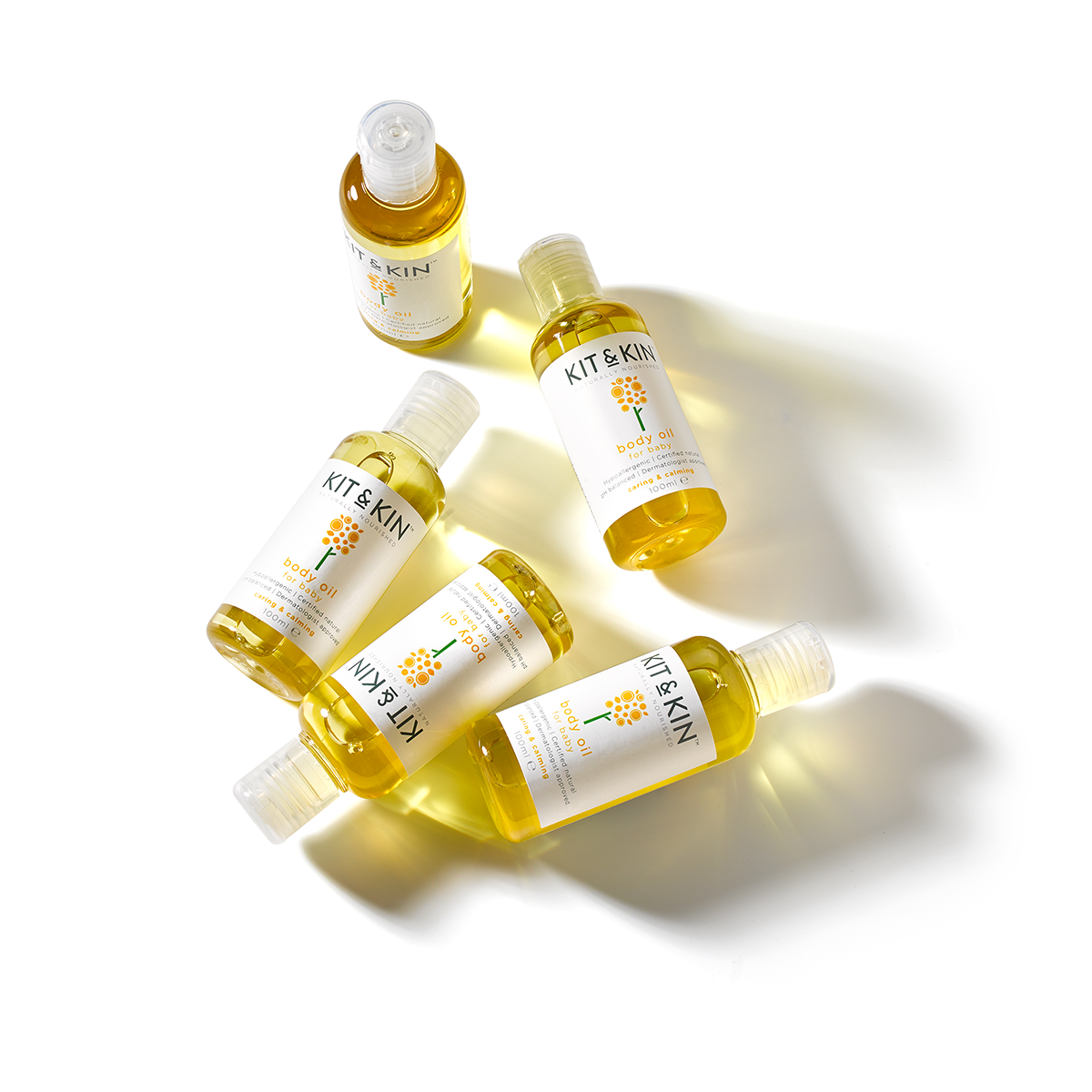 Kit & Kin Baby Olja, 100 ml
