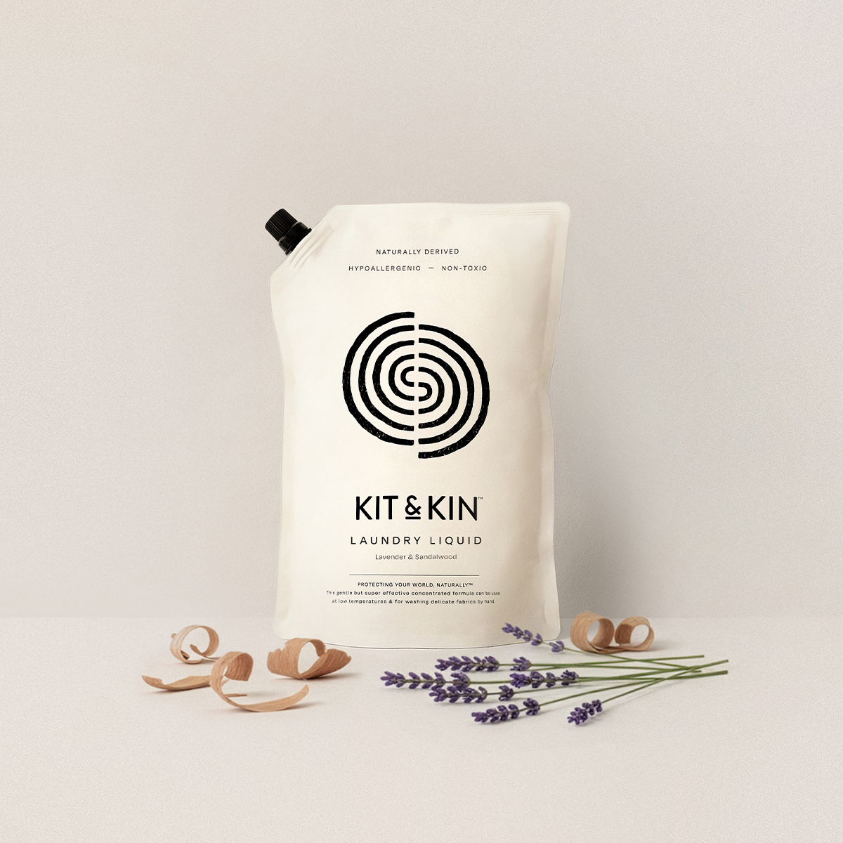 Kit & Kin Flytande Tvättmedel Fresh Linen, 1 liter