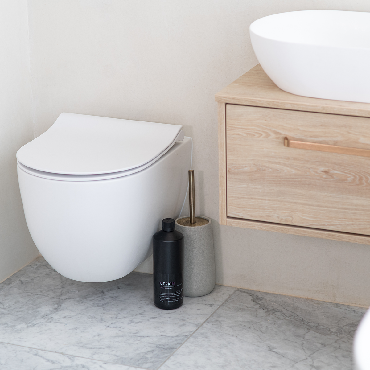 Kit & Kin Toiletrens Gran & Cedertræ, 1000 ml