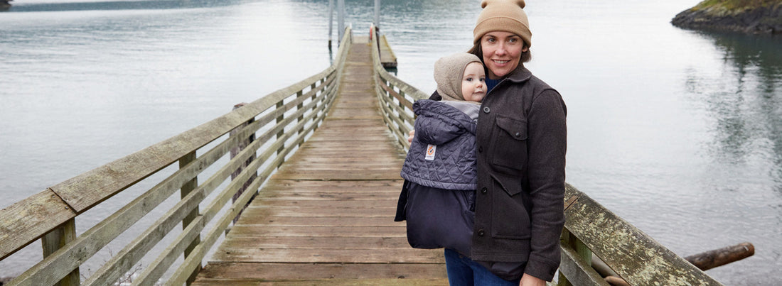 Mysigare höstpromenader med bebis i bärselen 🍁