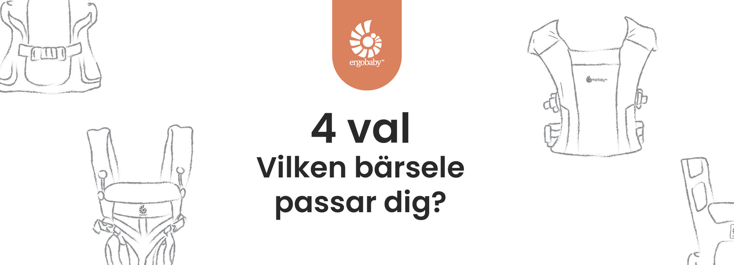 Vilken Ergobaby bärsele passar dig?