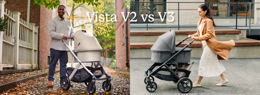 Vad är skillnaden mellan UPPAbaby Vista V2 vs. Vista V3?