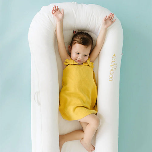 DockATot-Grand Babynest, Pristine White-reirei
