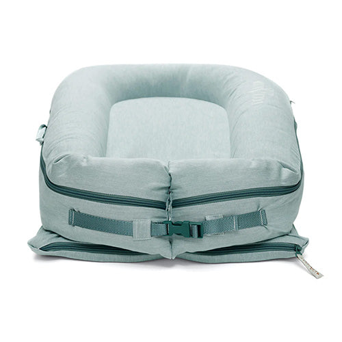 DockATot-Deluxe+ Babynest, Marine Chambray-reirei