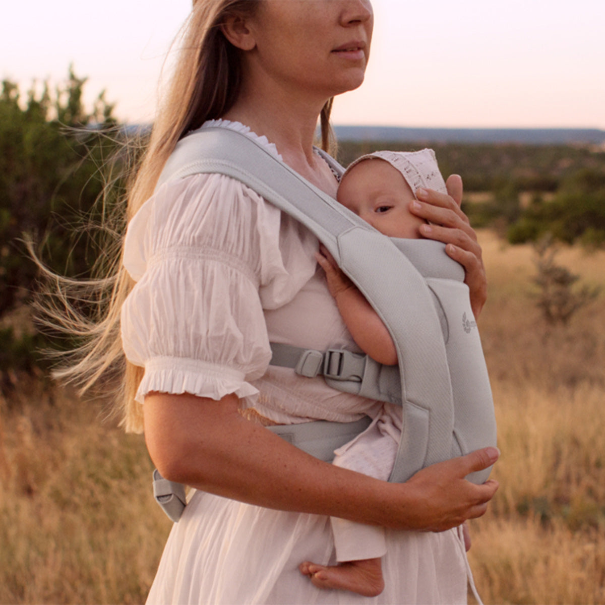 Ergobaby Embrace Soft Air Mesh - Soft Grey