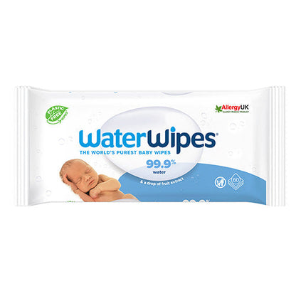 WaterWipes-Plastfri Våtservett 60-reirei