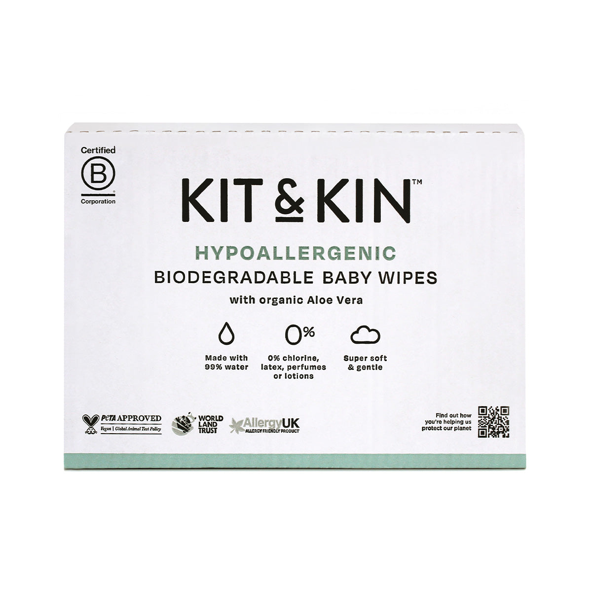 Kit & Kin Våtservetter (10x60 st)