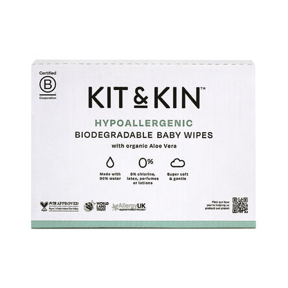 Kit & Kin Våtservetter (10x60 st)