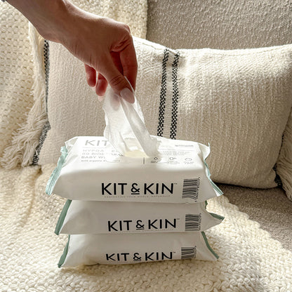 Kit & Kin Våtservetter (10x60 st)