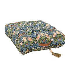 Large cushion/Meditation pillow, Strawberry Thief (William Morris)
