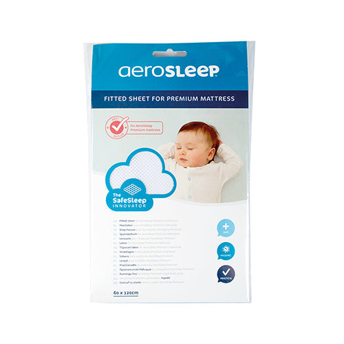 Aerosleep-60x120 Dra-på-lakan PREMIUM Vit-reirei