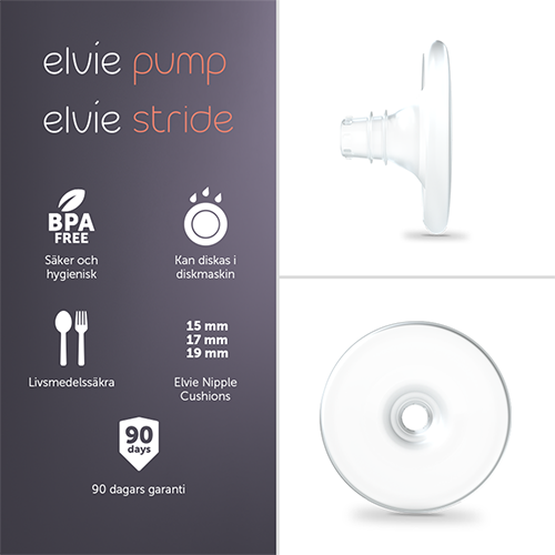 Elvie-Brösttrattsinlägg 17 mm (2-pack)-reirei