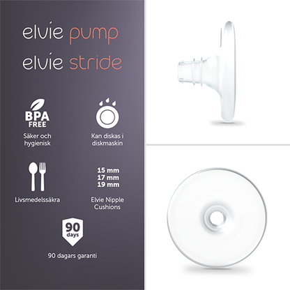 Elvie-Brösttrattsinlägg 17 mm (2-pack)-reirei