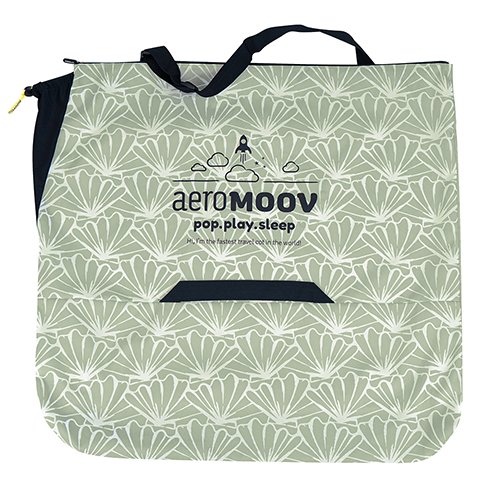 AeroMoov-PopUp Resesäng Seashell Olive-reirei