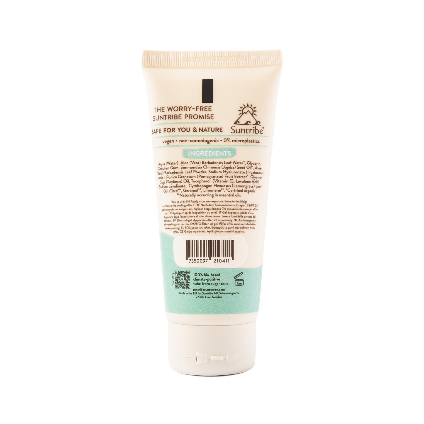 Suntribe Naturlig After Sun Gel Aloe Vera (100ml)