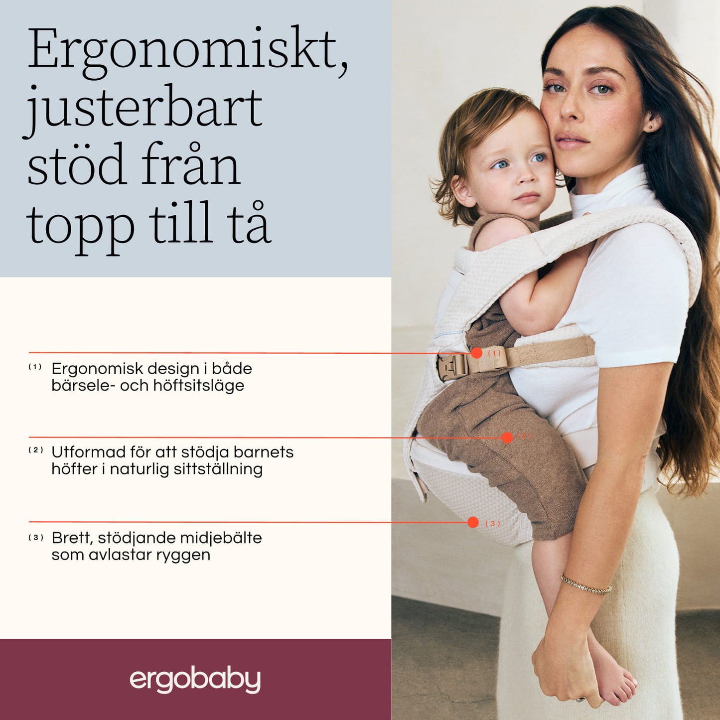 Alta Höftbärsele, Pärlgrå