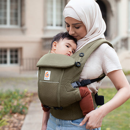 Ergobaby-Adapt Soft Flex Mesh Olive Green-reirei