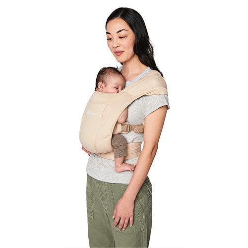 Ergobaby-Embrace Soft Air Mesh, för nyfödd, Cream-reirei