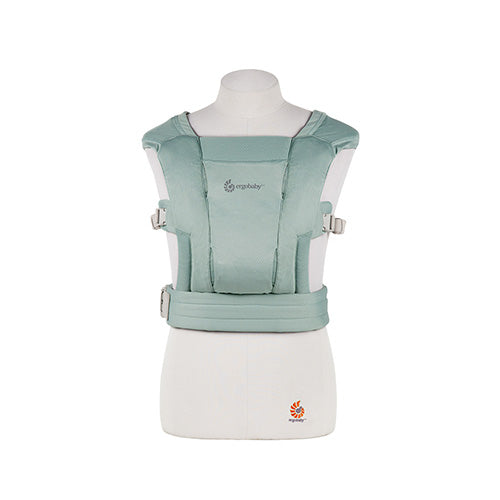 Ergobaby-Embrace Soft Air Mesh, för nyfödd, Sage-reirei