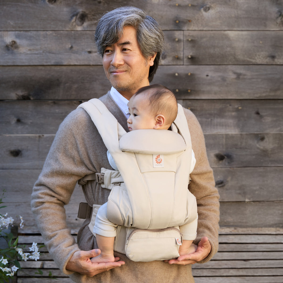 Ergobaby Omni Deluxe Bomull, Natural Beige
