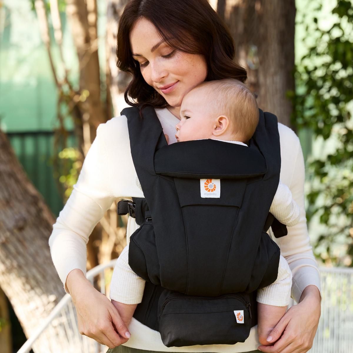 Ergobaby Omni Deluxe Bomuld, Onyx Sort