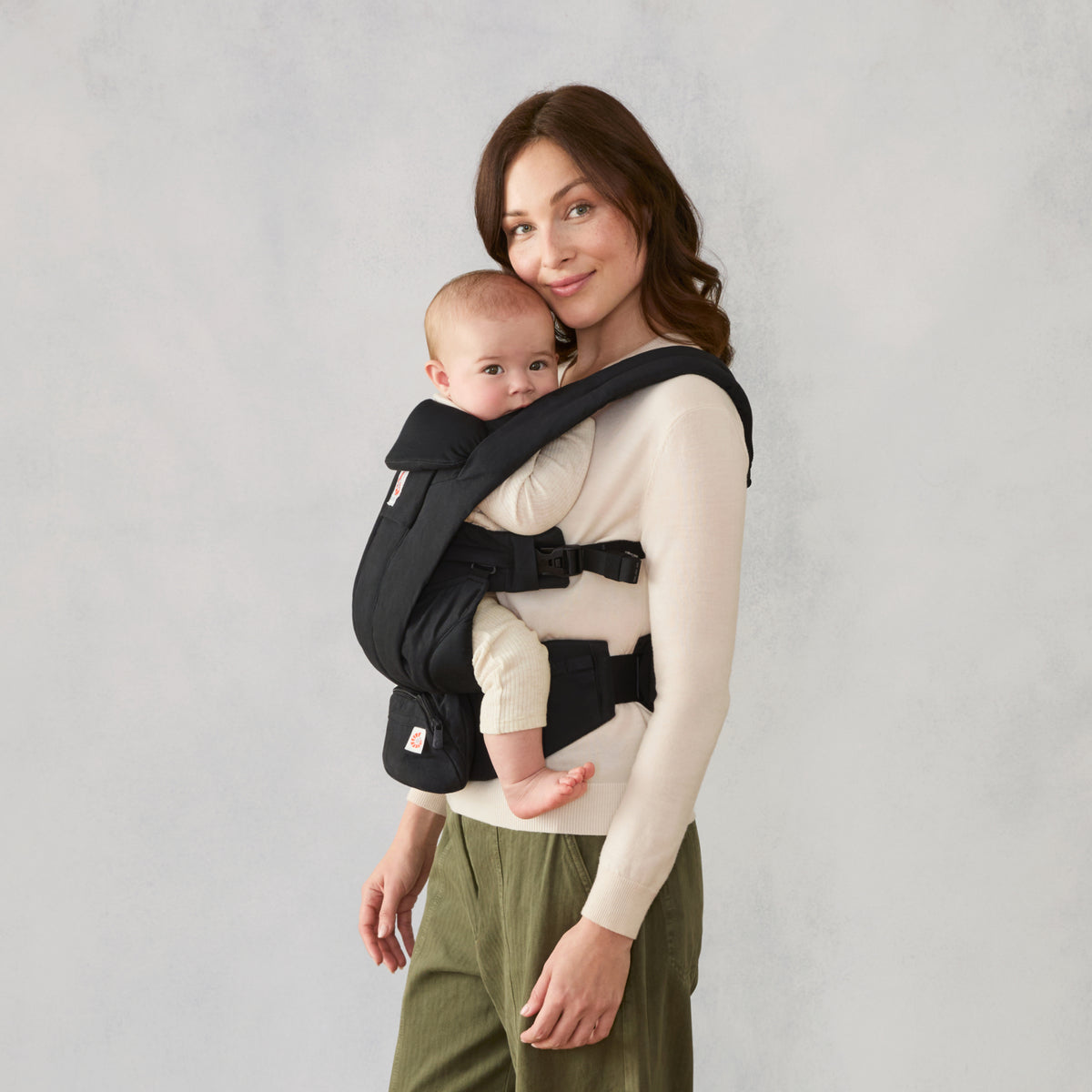 Ergobaby Omni Deluxe Bomuld, Onyx Sort