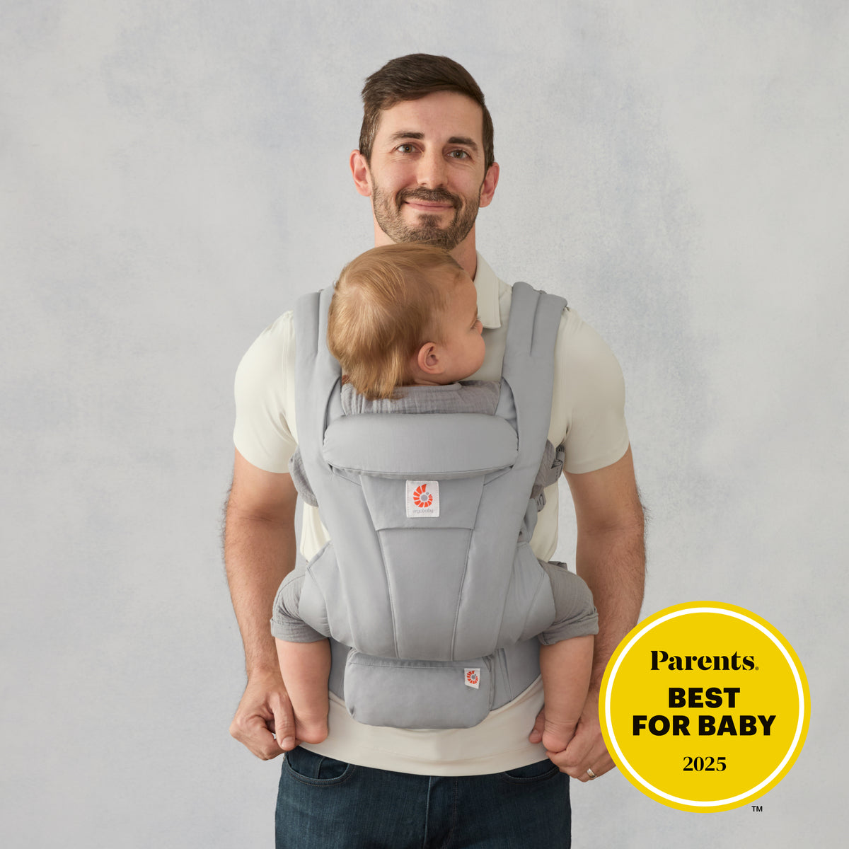 Ergobaby Omni Deluxe Bomull, Pearl Grey