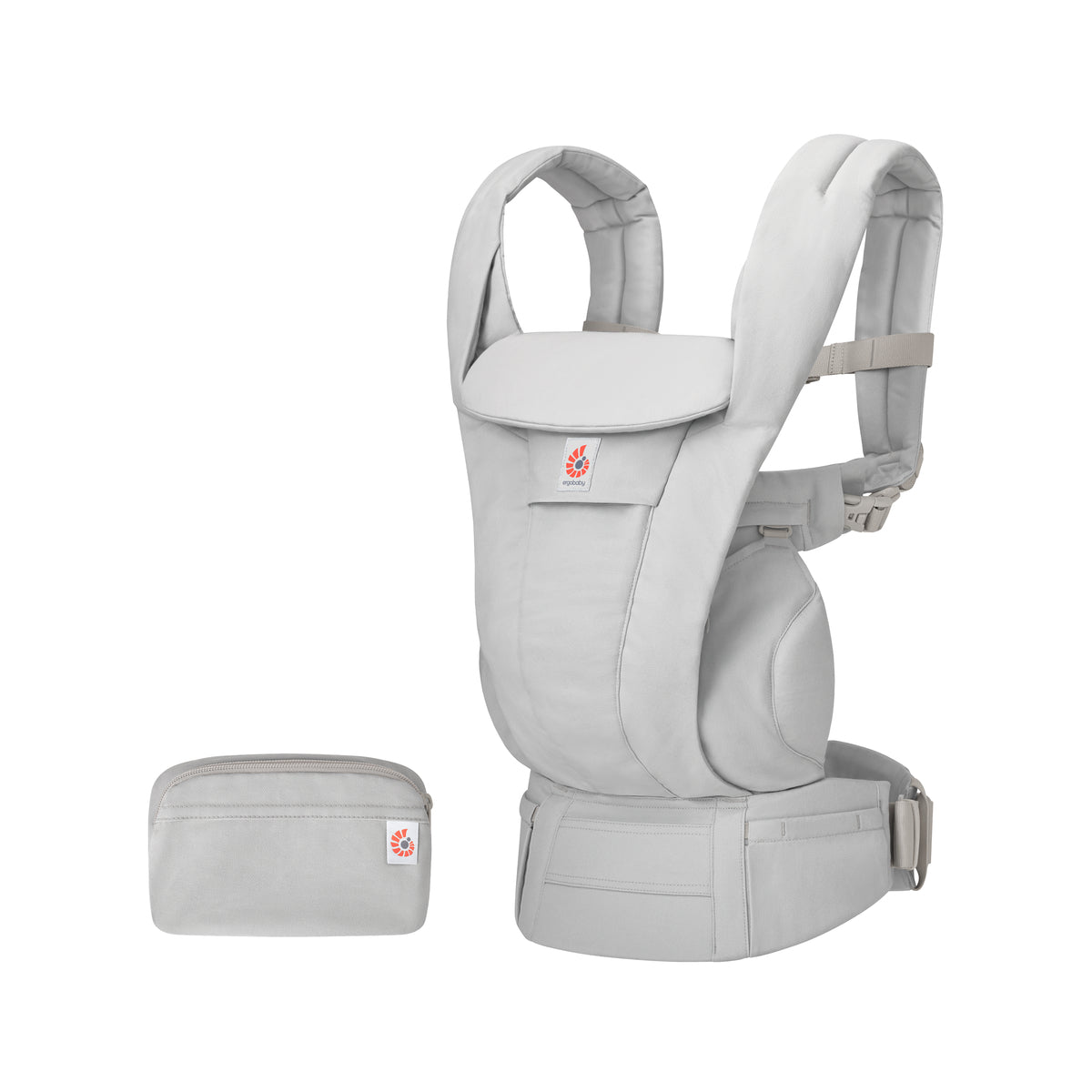 Ergobaby Omni Deluxe Bomull, Pearl Grey