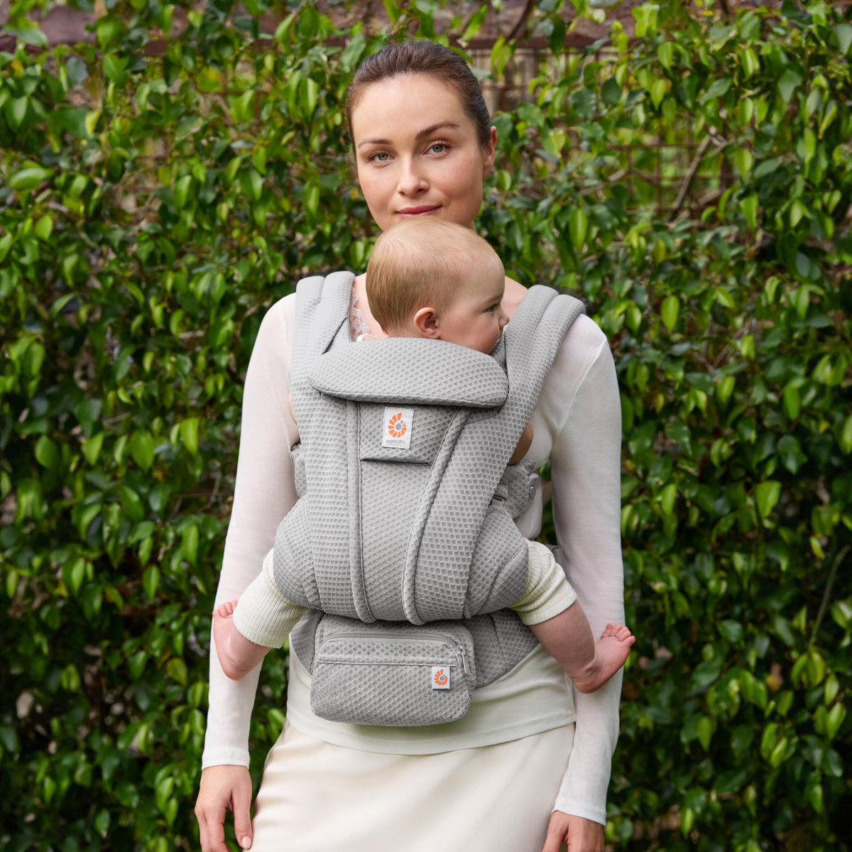 Ergobaby Omni Deluxe Mesh, Pearl Grey