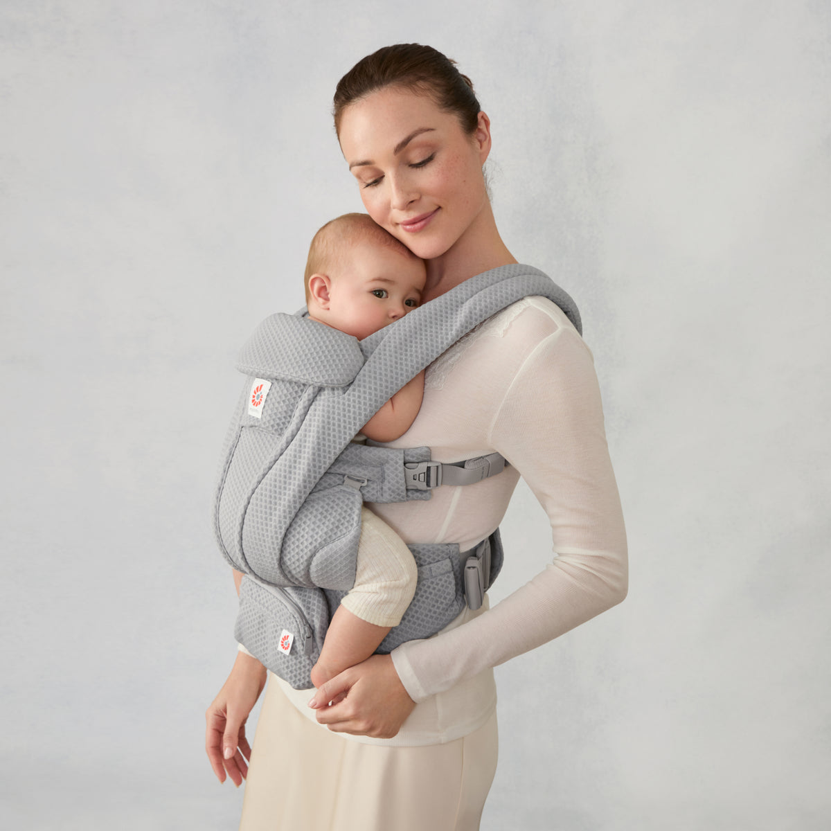 Ergobaby Omni Deluxe Mesh, Pearl Grey