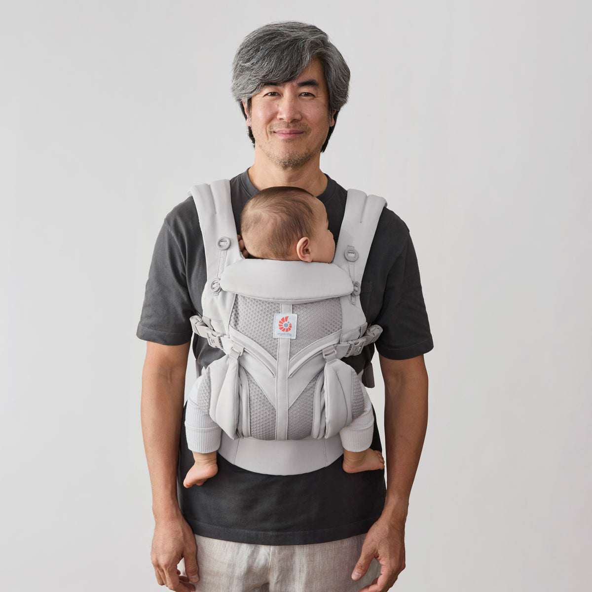 Ergobaby Omni 360 Cool Air Mesh Grey | All-in-one carrier | – reireiab