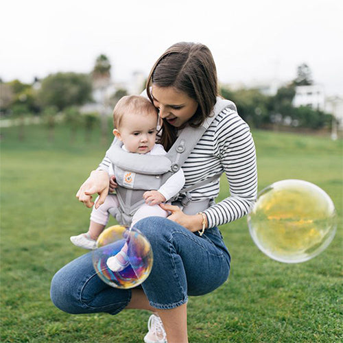 Ergobaby-Omni 360 Cool Air Mesh Grå-reirei