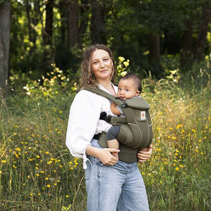 Ergobaby-Omni Breeze Olive Green-reirei